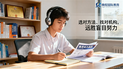 雅思听力满分学员：是焕程国际教育让我明白方法比努力更重要