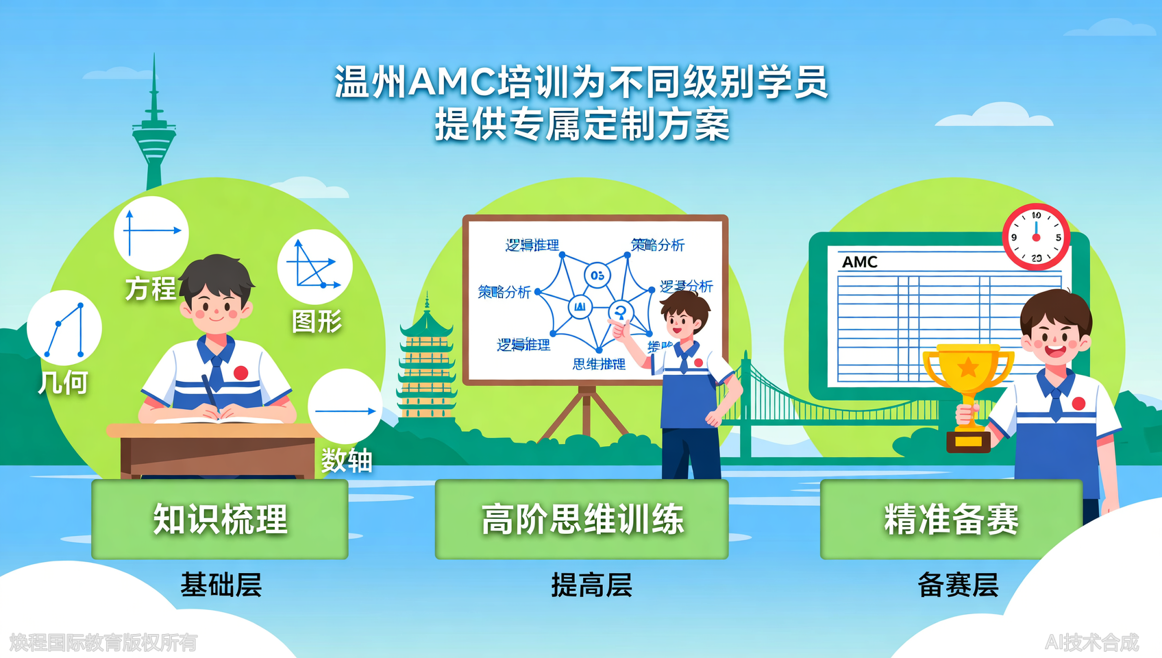 温州AMC培训：不同级别学员的定制化学习方案