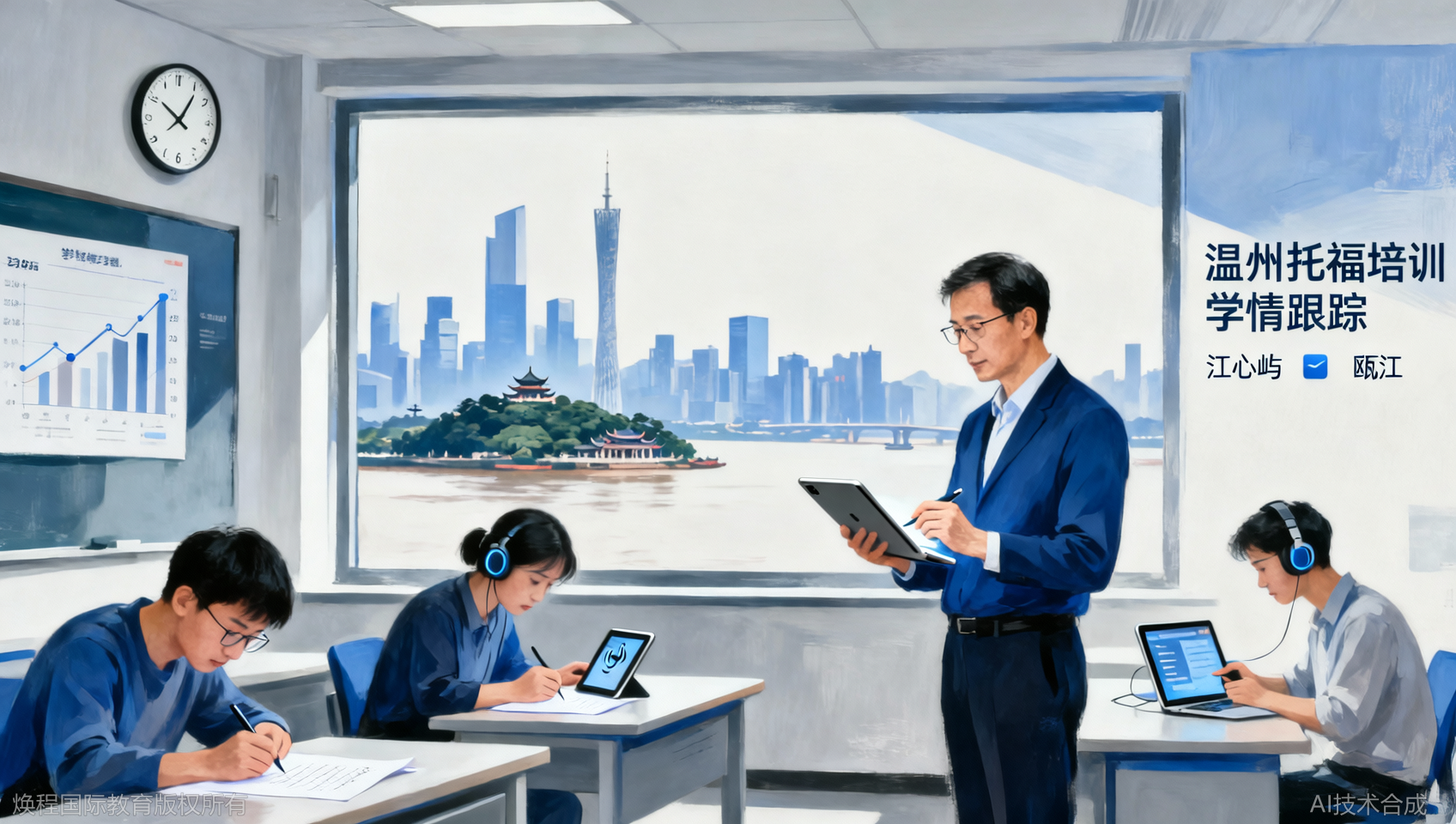 温州托福培训学情跟踪：如何通过数据优化学习效果