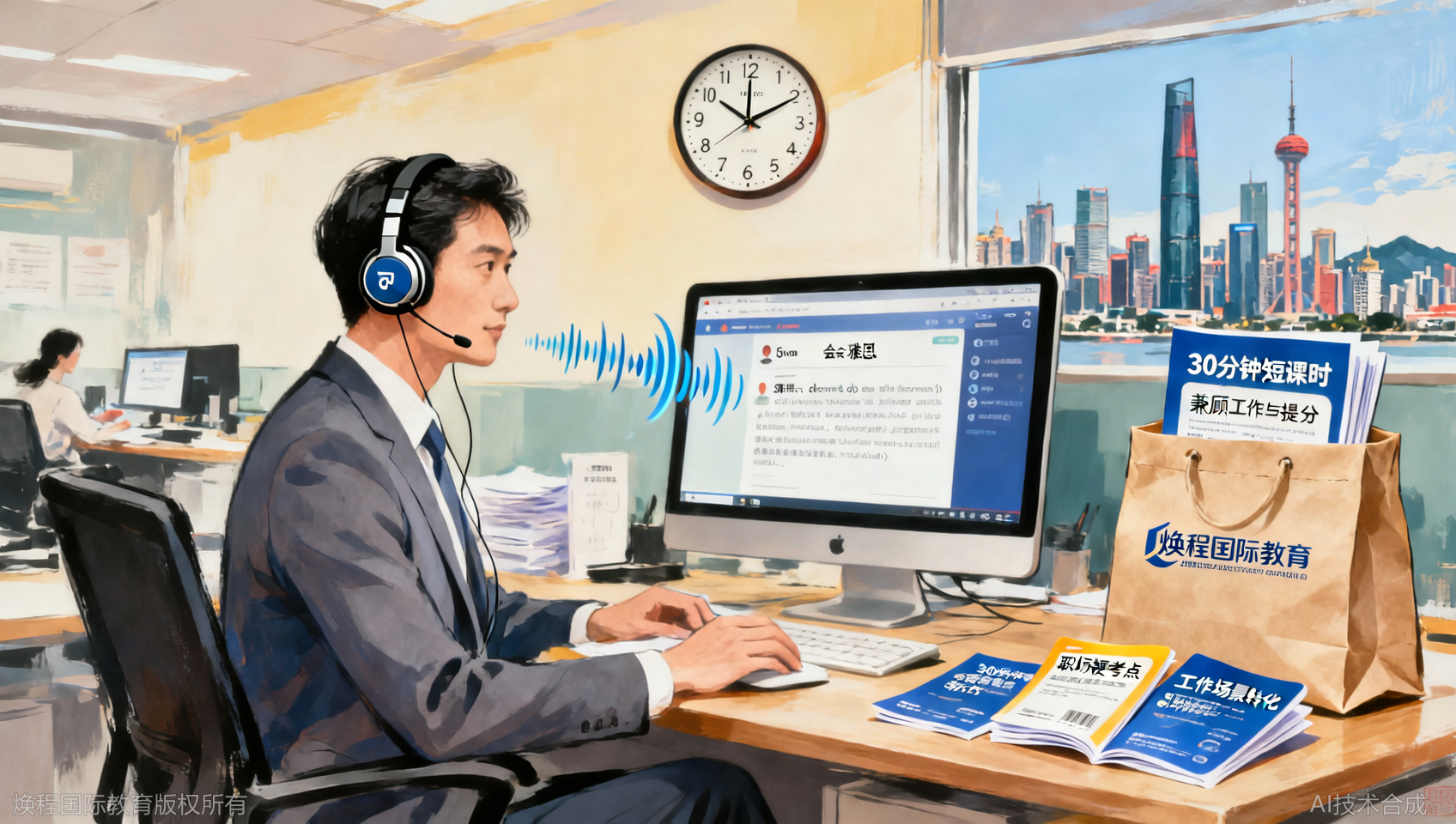 温州雅思在职备考课程：职场人高效学习的场景解决方案