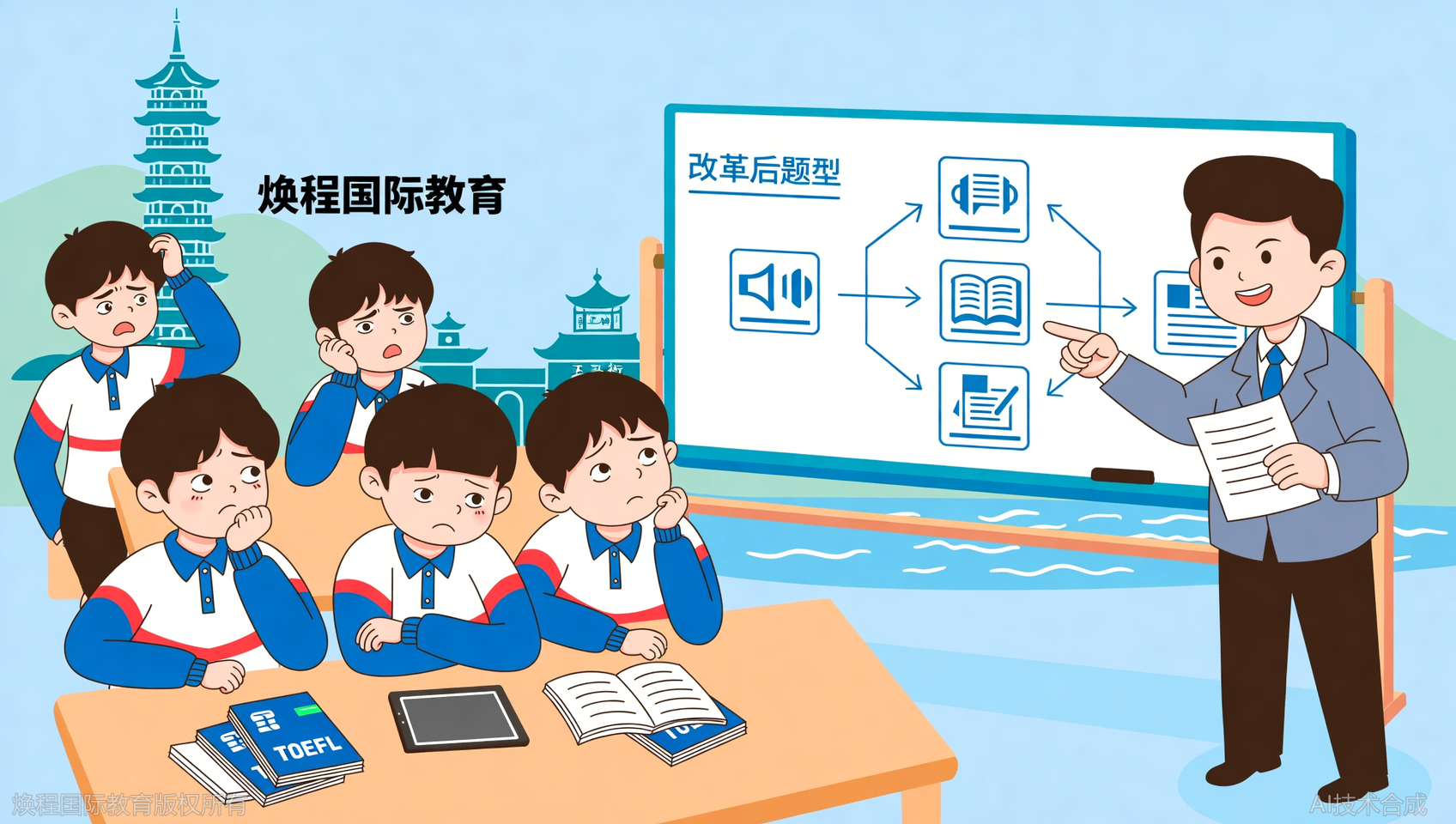 托福改革后更难了？温州焕程国际教育带你吃透新题型