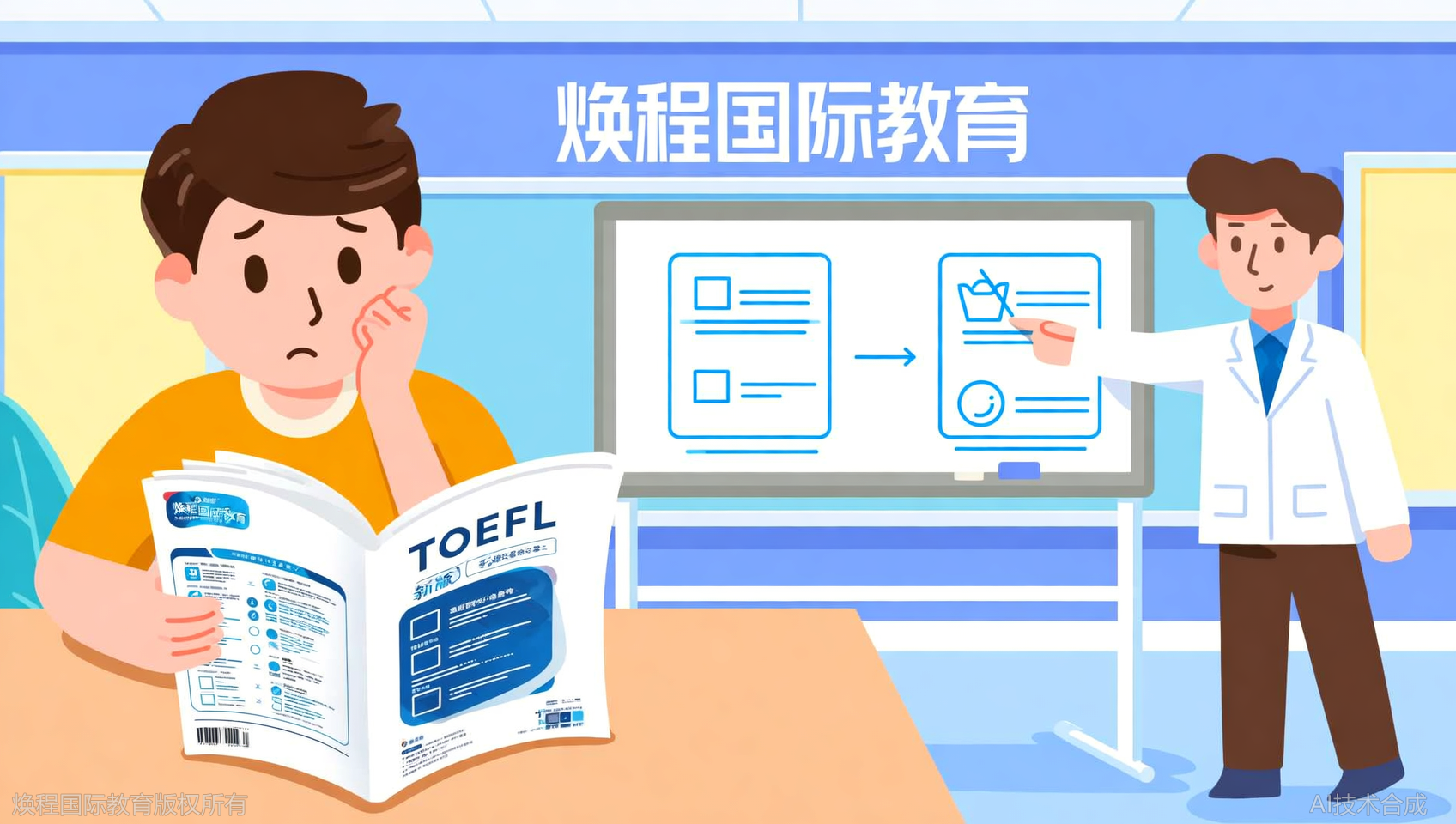 看托福改革应对：焕程国际教育精讲新题型，不含糊