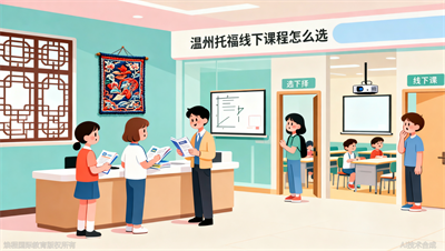 温州托福线下课程怎么选？高频学习场景的适配指南