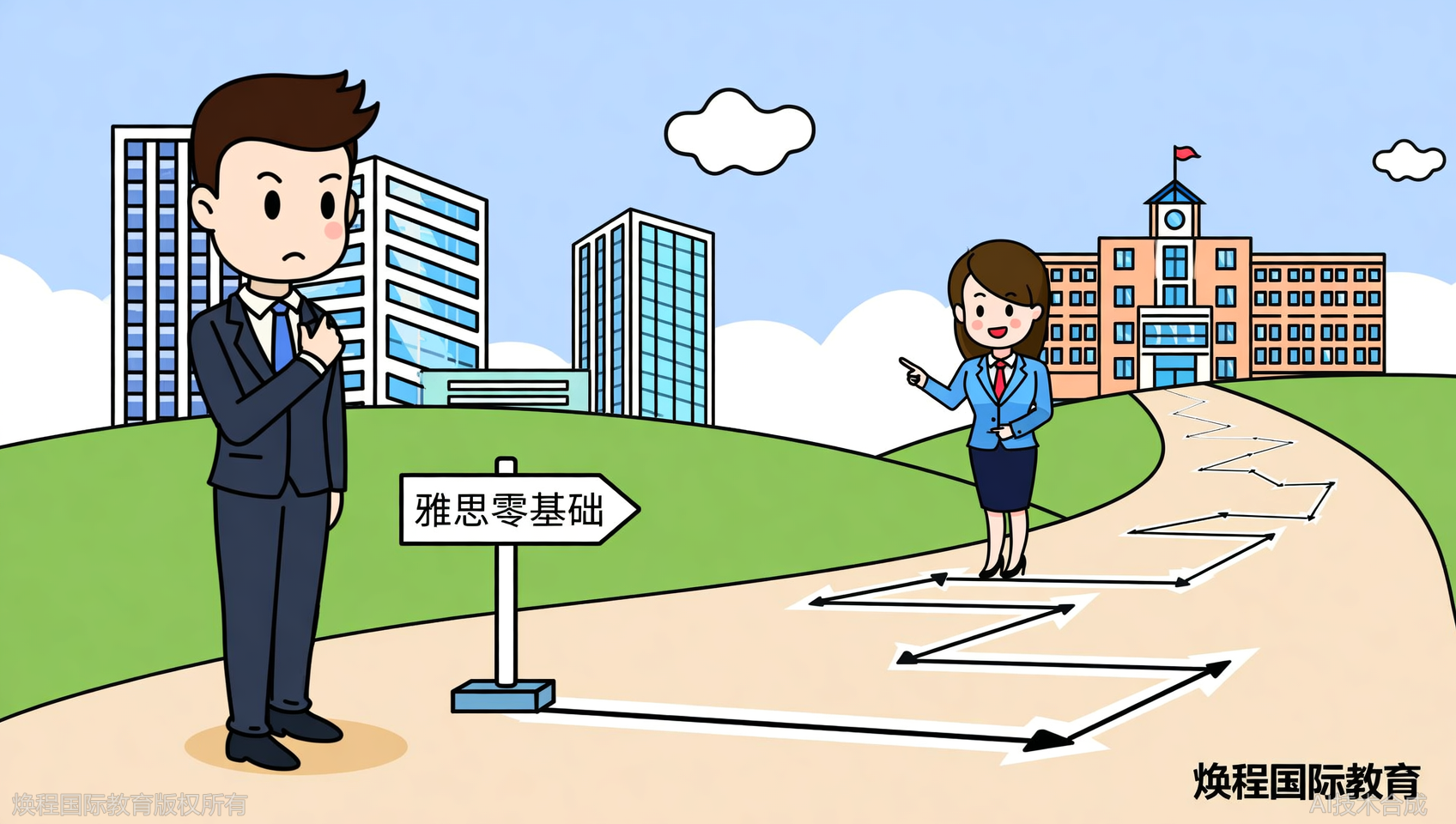 上班族想出国读研，雅思零基础怎么起步？温州焕程国际教育规划