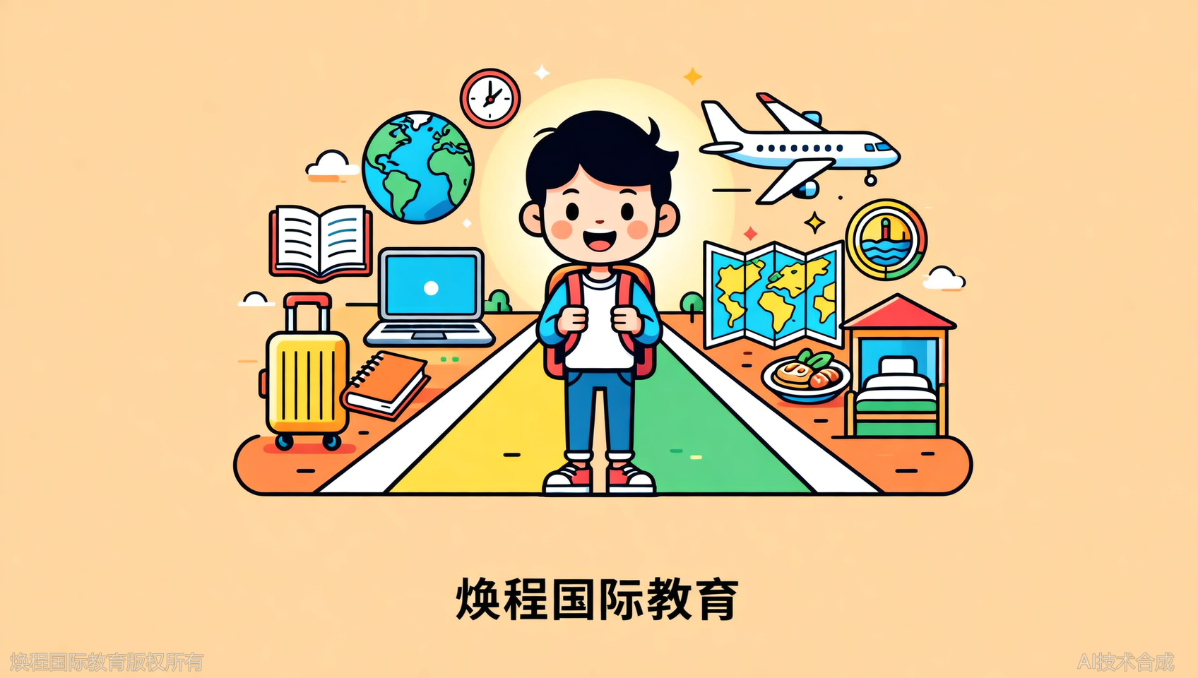 看海外衔接：焕程国际教育学术演讲+西方文化+生存口语