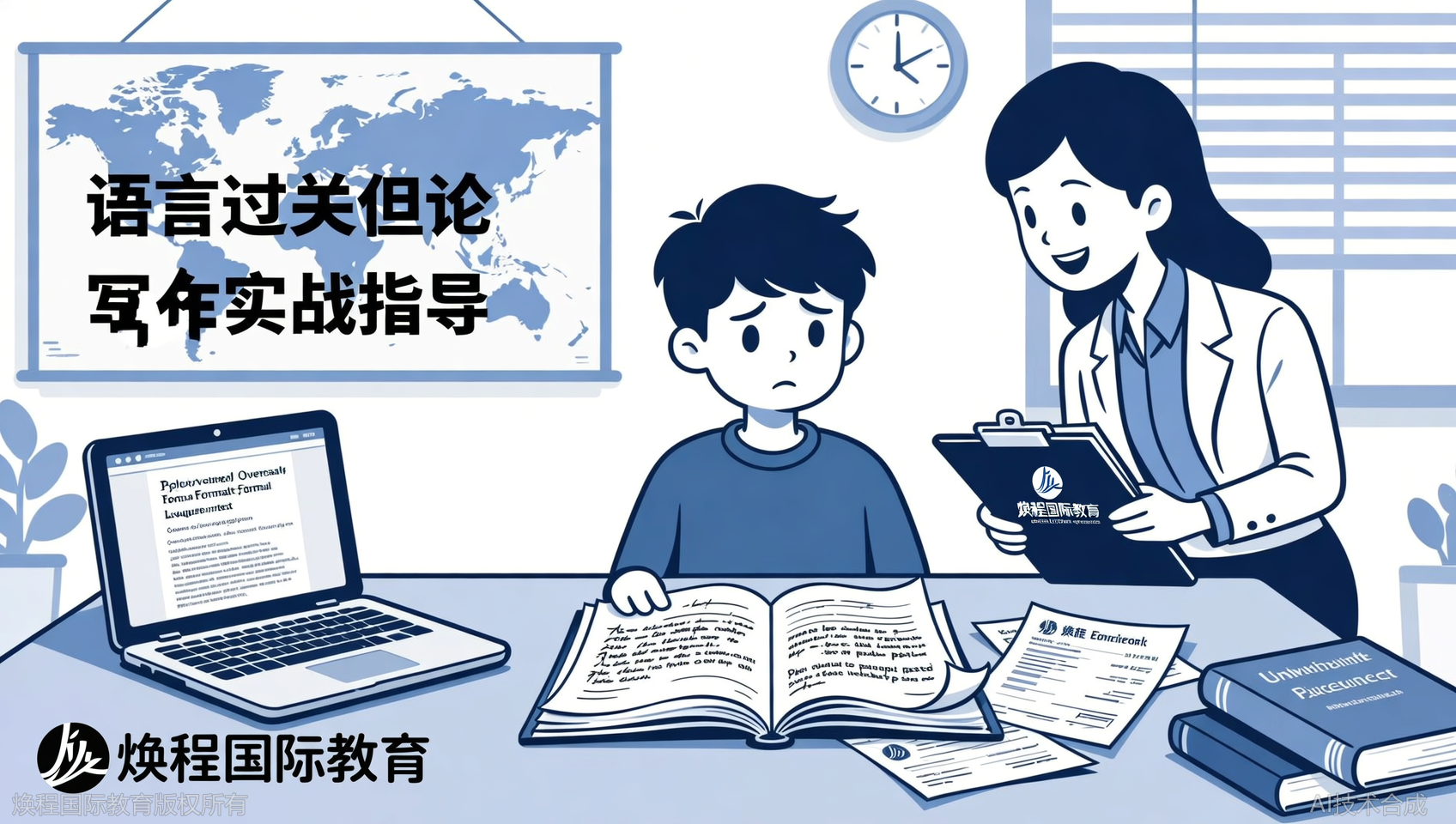 海外课堂论文不会写？温州焕程国际教育学术写作实战指导