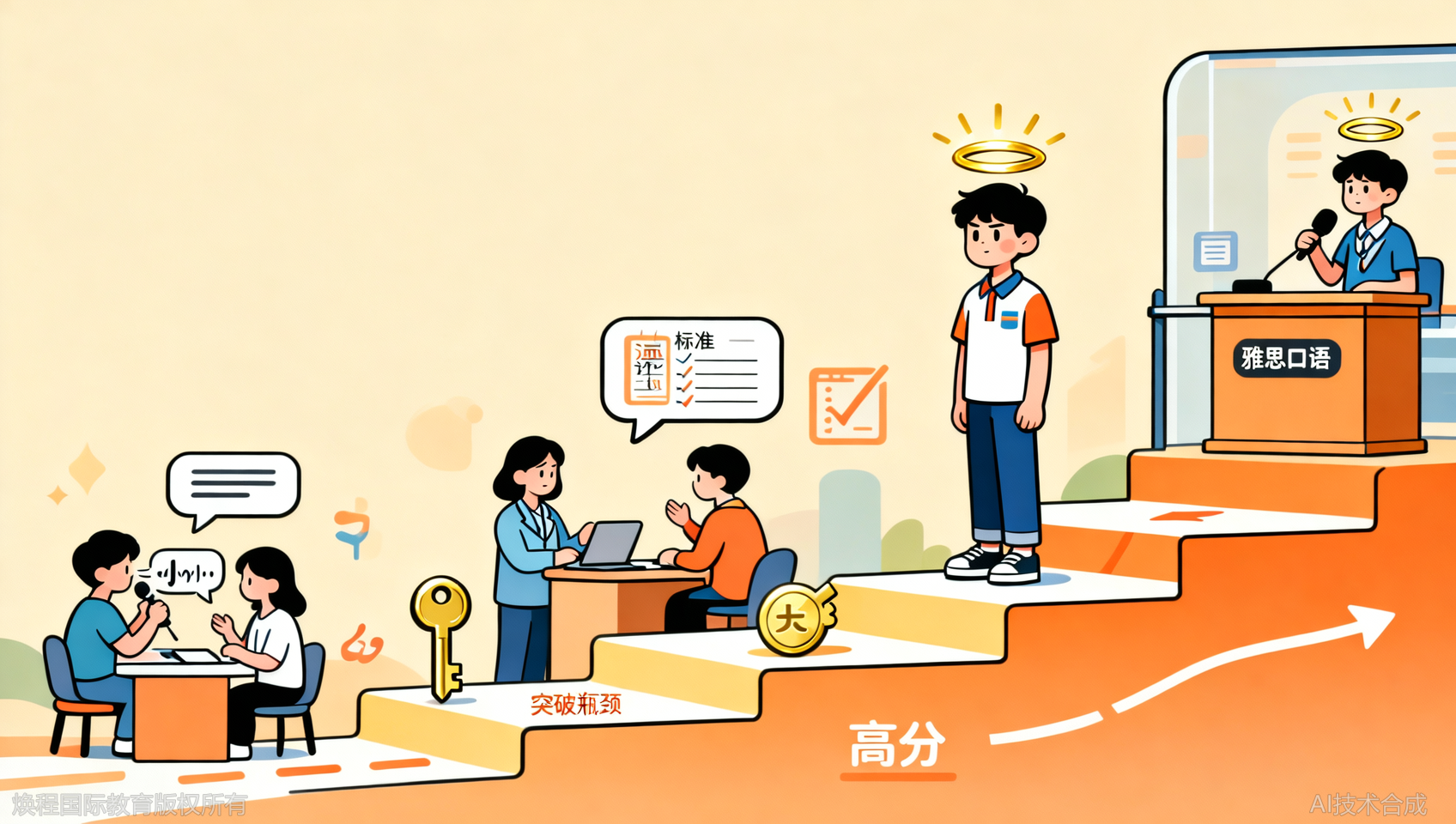 温州雅思口语专项培训：不同水平学员的提分方案