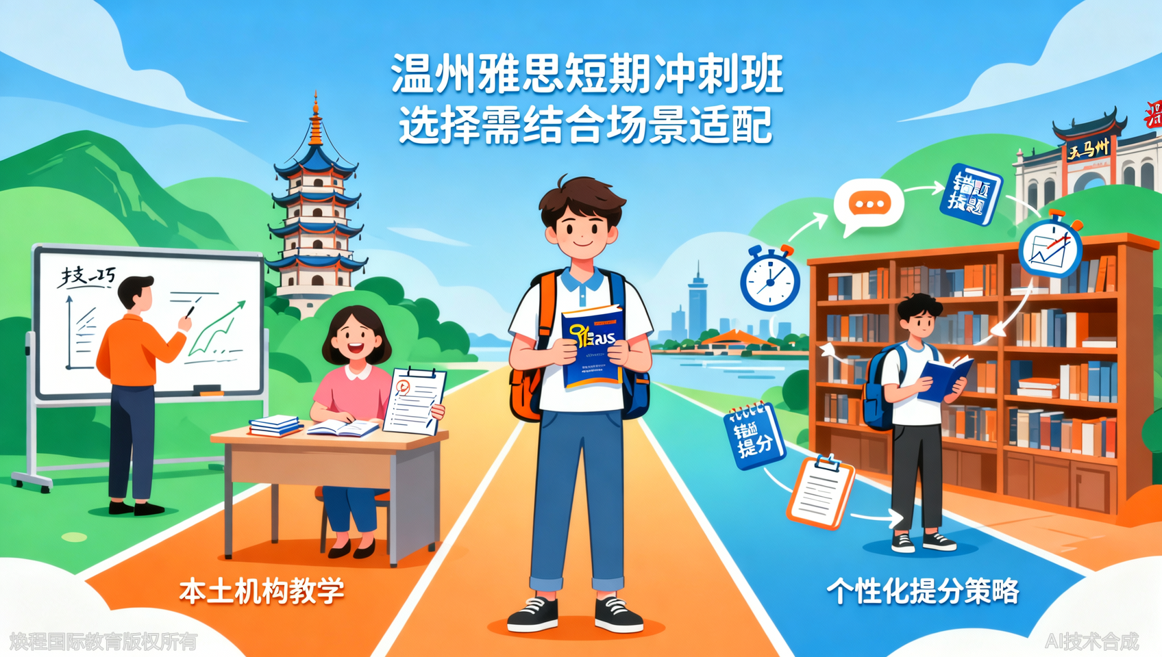 温州雅思短期冲刺班选择：短时间提分的场景适配指南