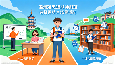 温州雅思短期冲刺班选择：短时间提分的场景适配指南