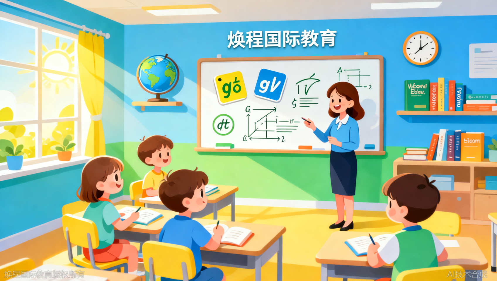 暑期词汇语法融合班99课时，温州焕程国际教育小班抢报