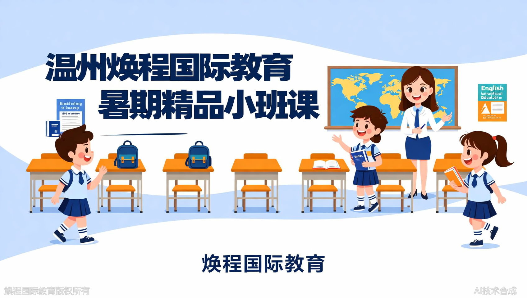 暑期学位预警：焕程国际教育6人班仅剩3席