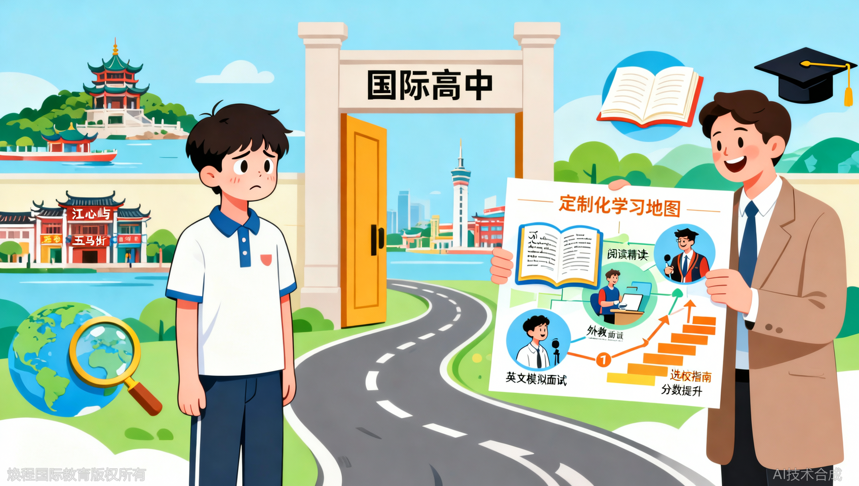 温州国际高中一对一培训：定制化学习的提分方案