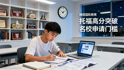 托福目标分数105 ，焕程国际教育&ldquo;学霸特训班&rdquo;2026届正在报名中