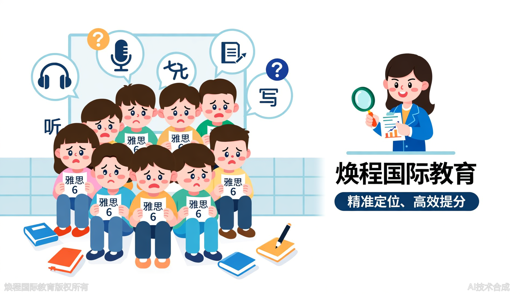 雅思怎么都上不了6分？温州焕程国际教育帮你定位薄弱项