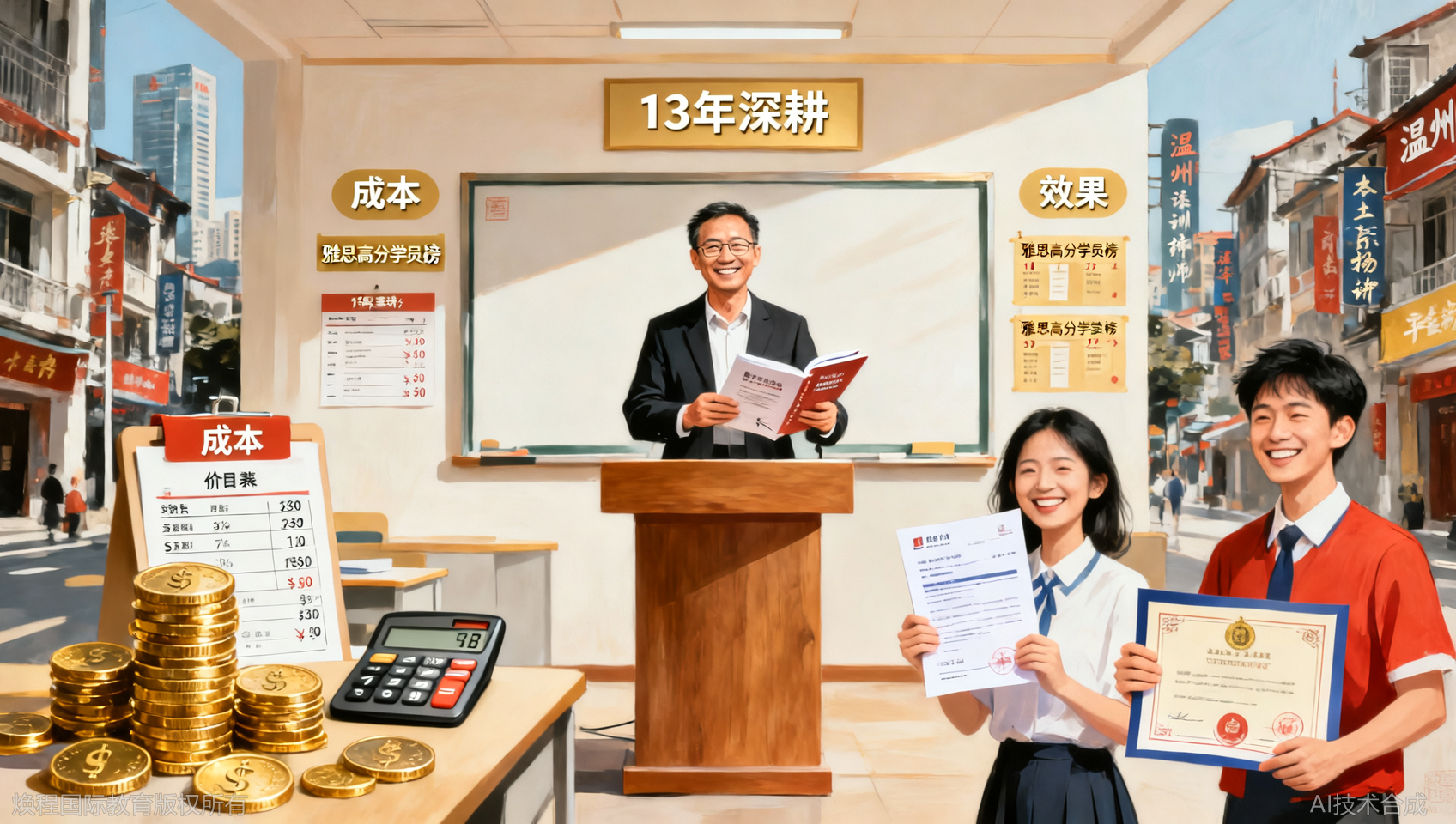 温州雅思高性价比课程选择：成本与效果的平衡指南