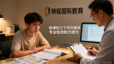结课后三个月还能找老师批改作文？这是焕程国际教育对每位学员的承诺