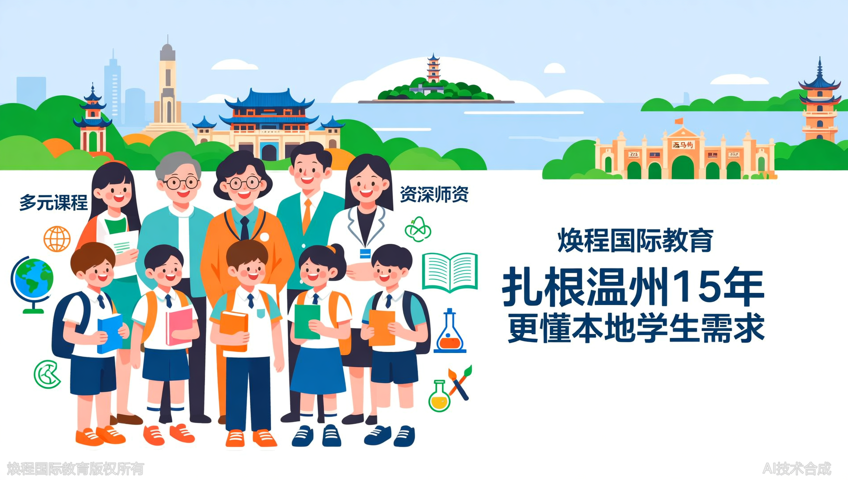 看温州本地化：焕程国际教育扎根温州15年，更懂本地学生
