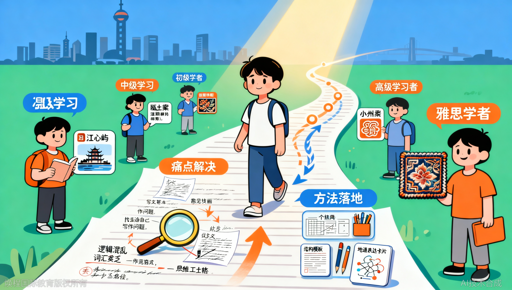 温州雅思写作专项培训：不同水平学员的提分方案