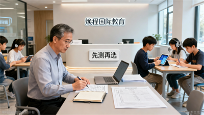 为什么焕程国际教育坚持让学员先做入学测试再选课？背后的原因值得深思