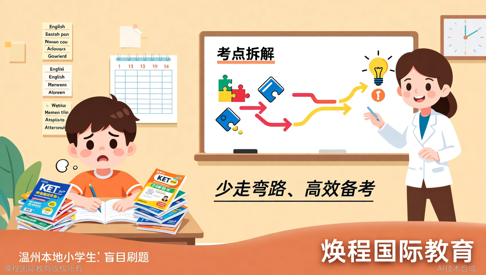 温州家长注意：KET/PET备考别走弯路，焕程国际教育拆解考点