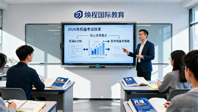 2026年托福将启用6分制，焕程国际教育建议：你的旧备考思路该升级了