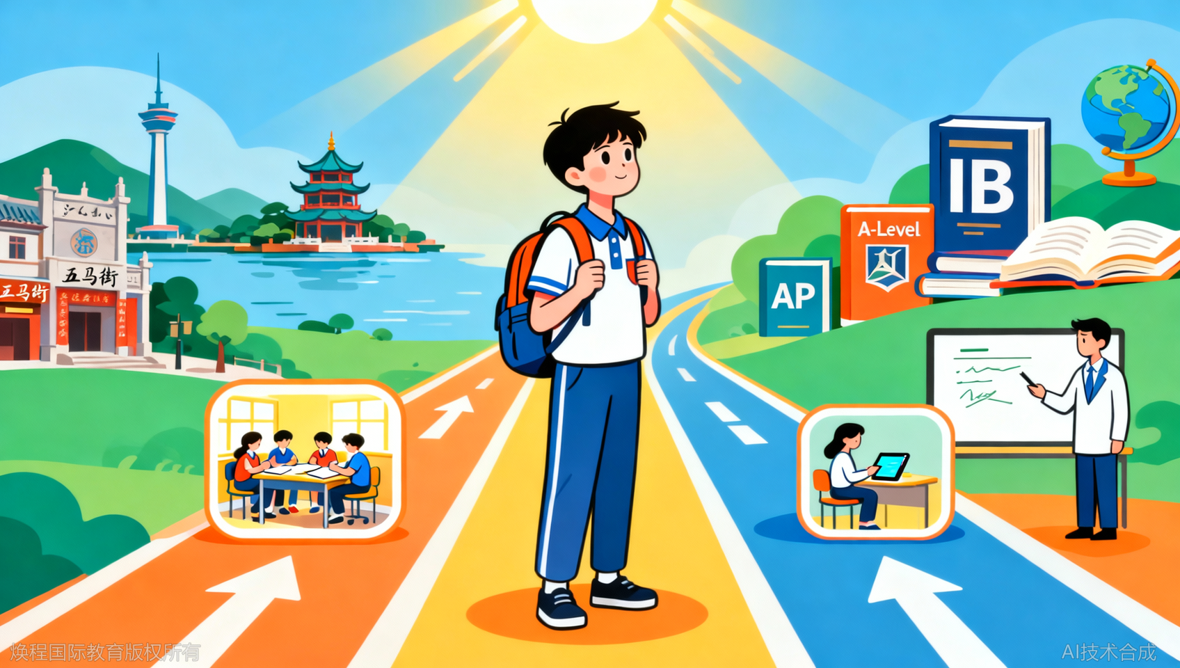 温州国际课程脱产学习：沉浸式备考的场景解决方案