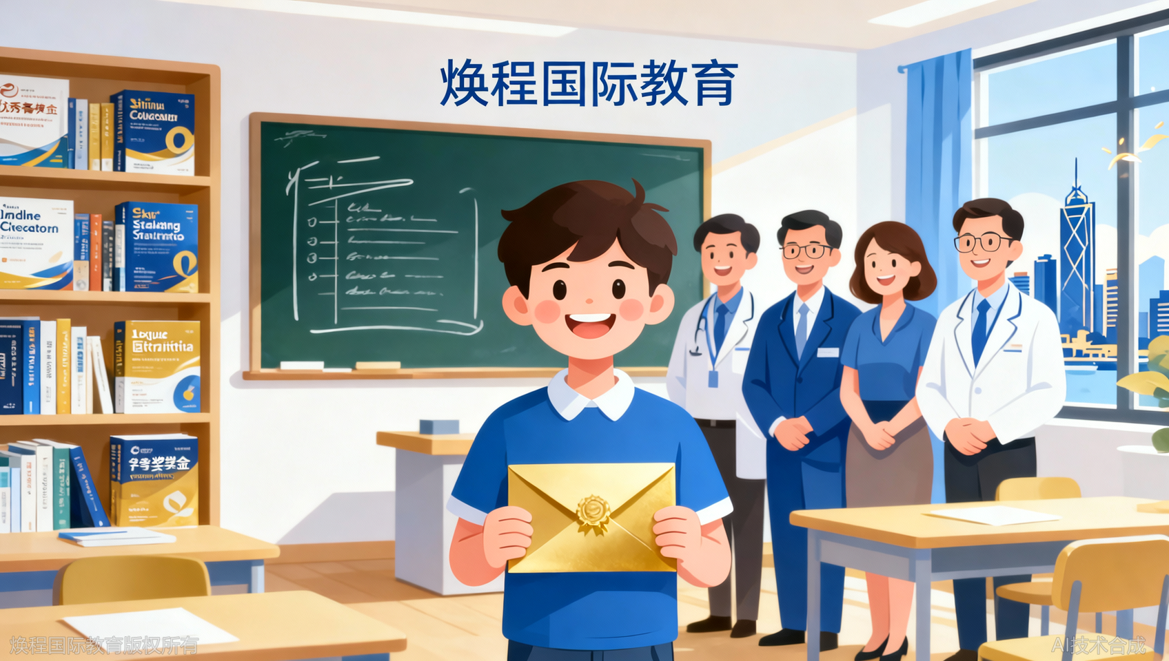 焕程国际教育学员福利：优秀学员奖学金到手