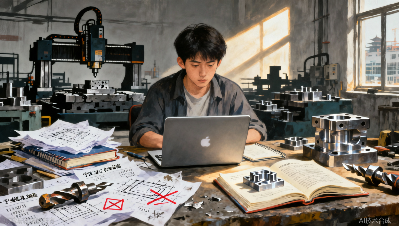 宁波模具加工编程自学避坑指南：新手常踩的6个致命误区