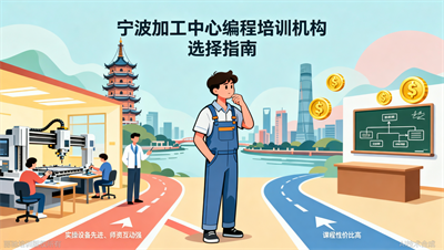 宁波加工中心编程培训机构：2类主流机构的选择对比