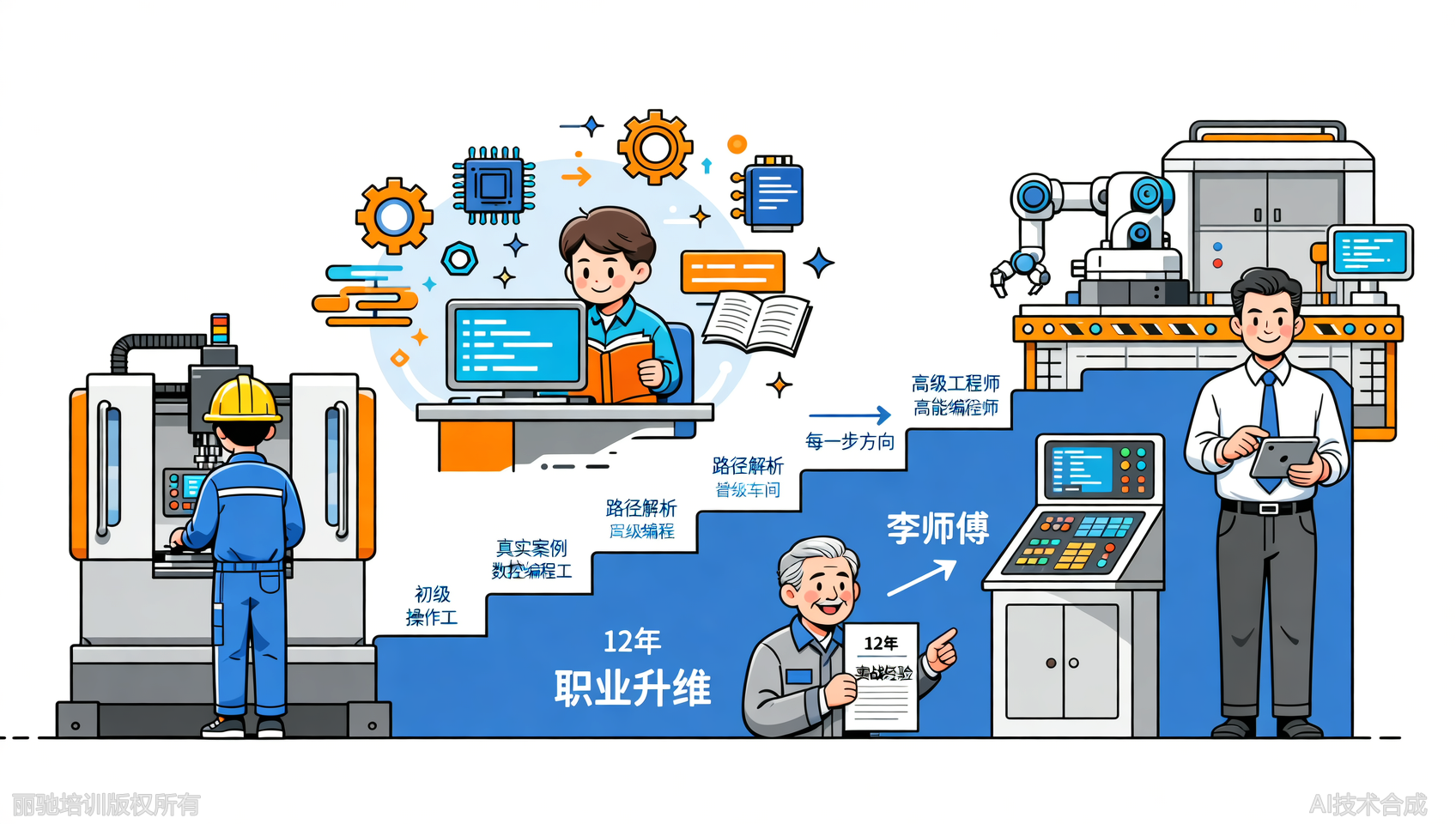 宁波数控编程职业发展：从初级到高级的职业升维路径