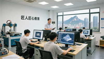 在济南，为什么越来越多的人选择匠人匠心学UG编程？