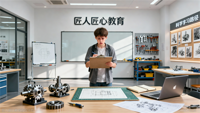从零基础到独立出图，机械设计学习路径该如何规划？看匠人匠心就够了
