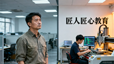送给35岁还在迷茫的你：学数控编程，重开一局！济南匠人匠心教育