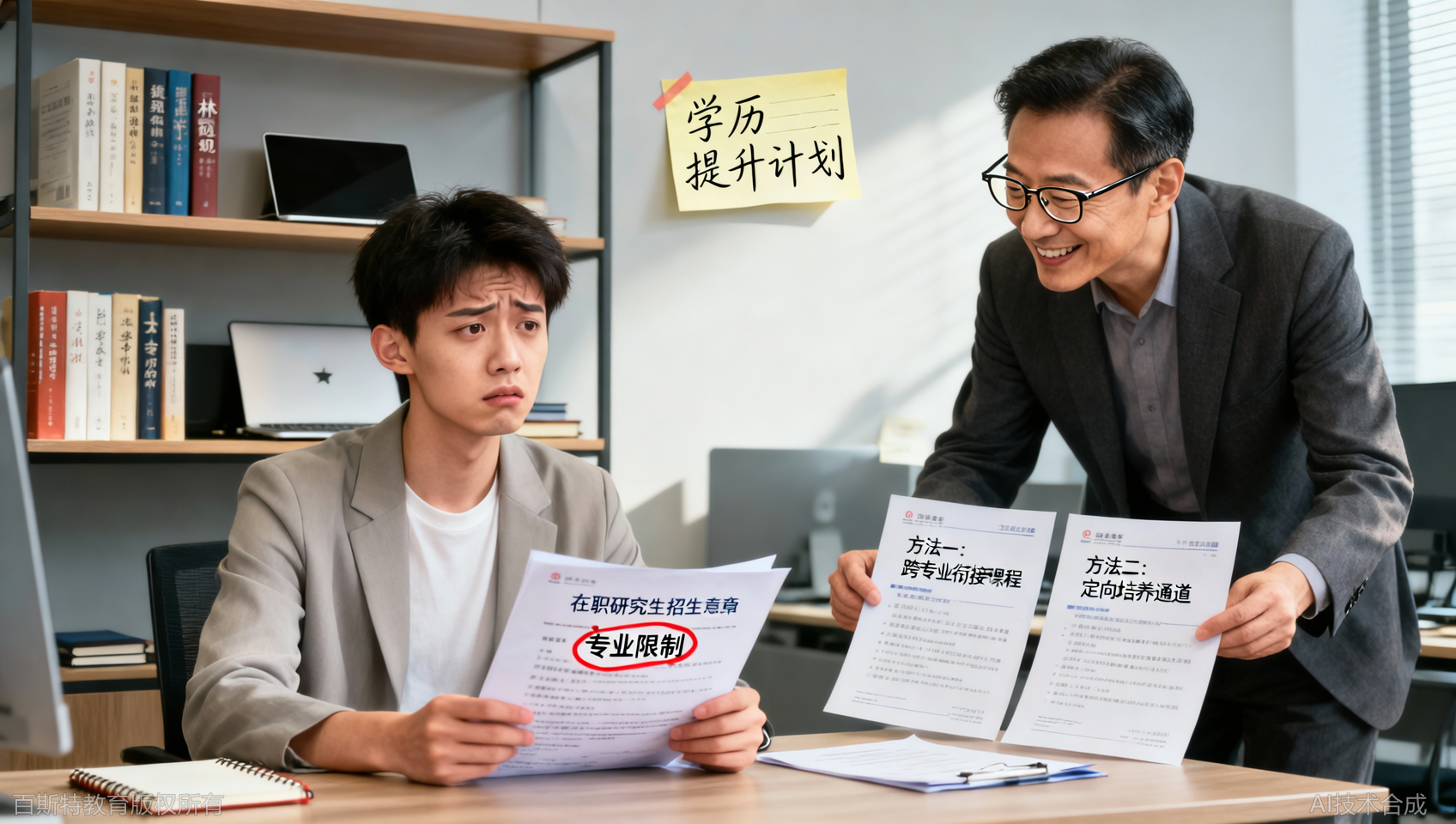 大专生在职研究生专业限制突破：2个可行方法