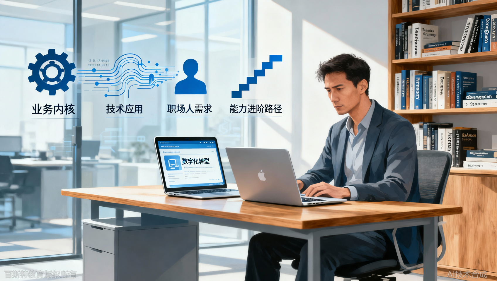 在职研究生数字化转型课程：4大模块解析