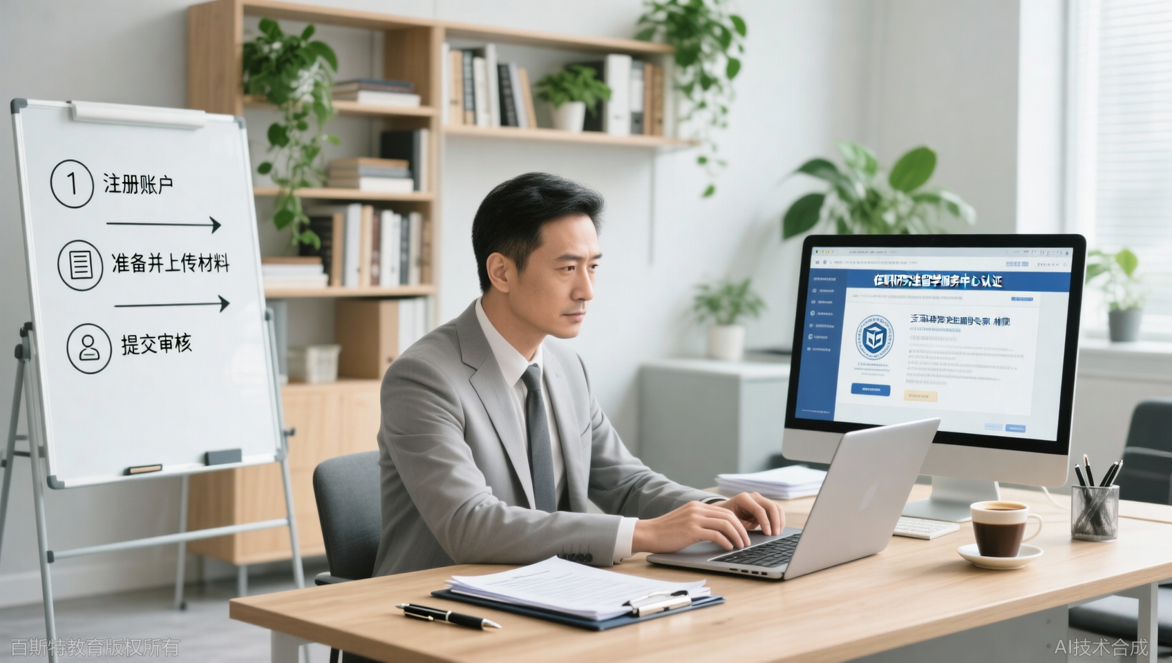 在职研究生留学服务中心认证：3个步骤帮你完成认证