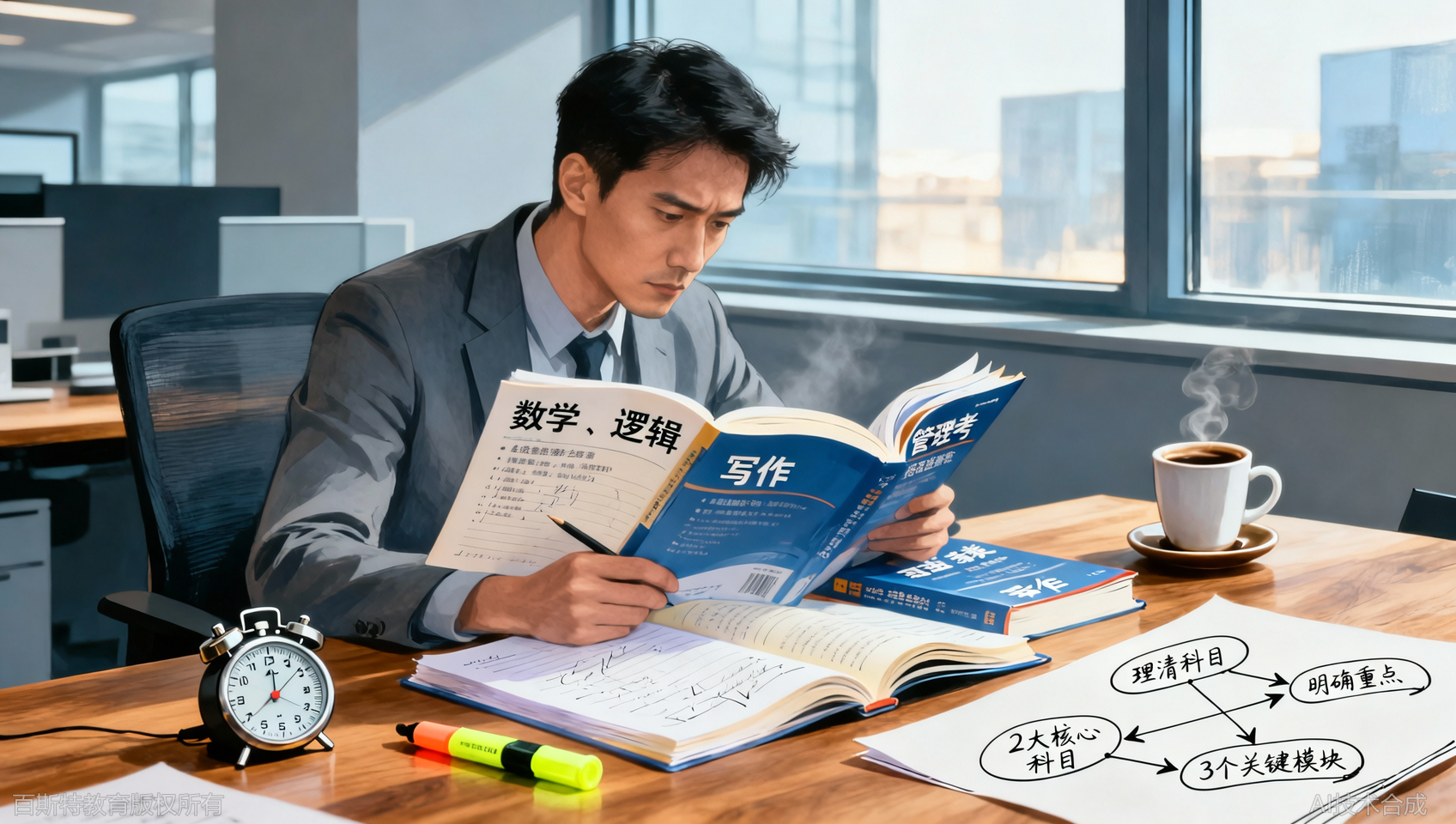 在职研究生管理类联考考试科目：3大科目解析