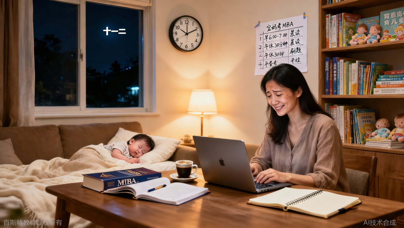 宝妈非全MBA上岸：我是如何平衡带娃与备考的