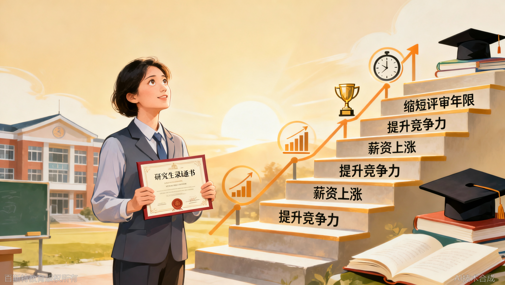 教师在职研究生晋职称政策福利：2024年最新利好解析