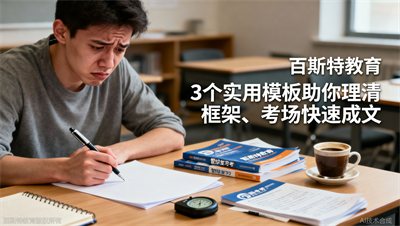 管综写作：3个模板帮你快速成文