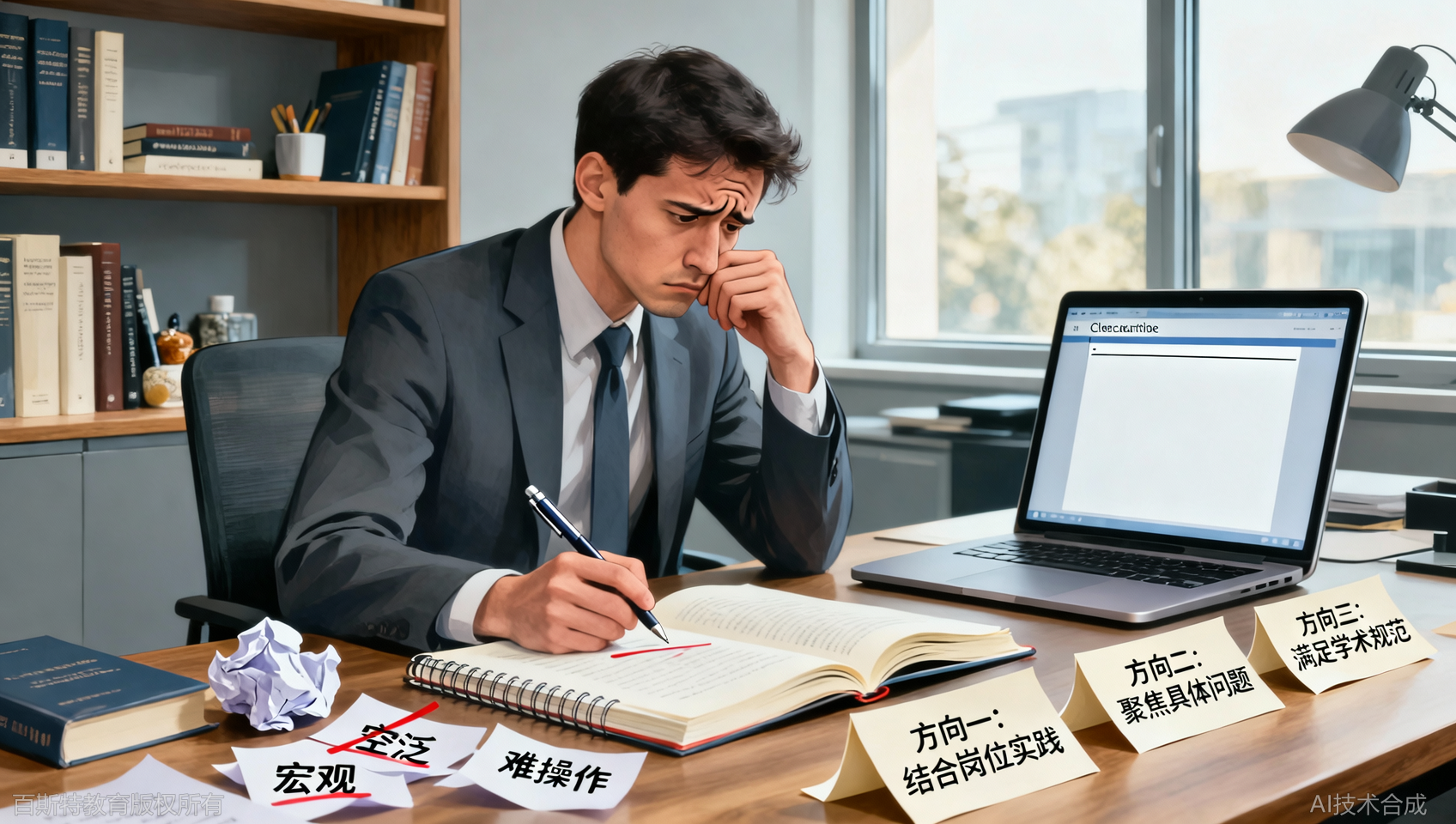 在职研究生论文选题：3个方向帮你选对题目