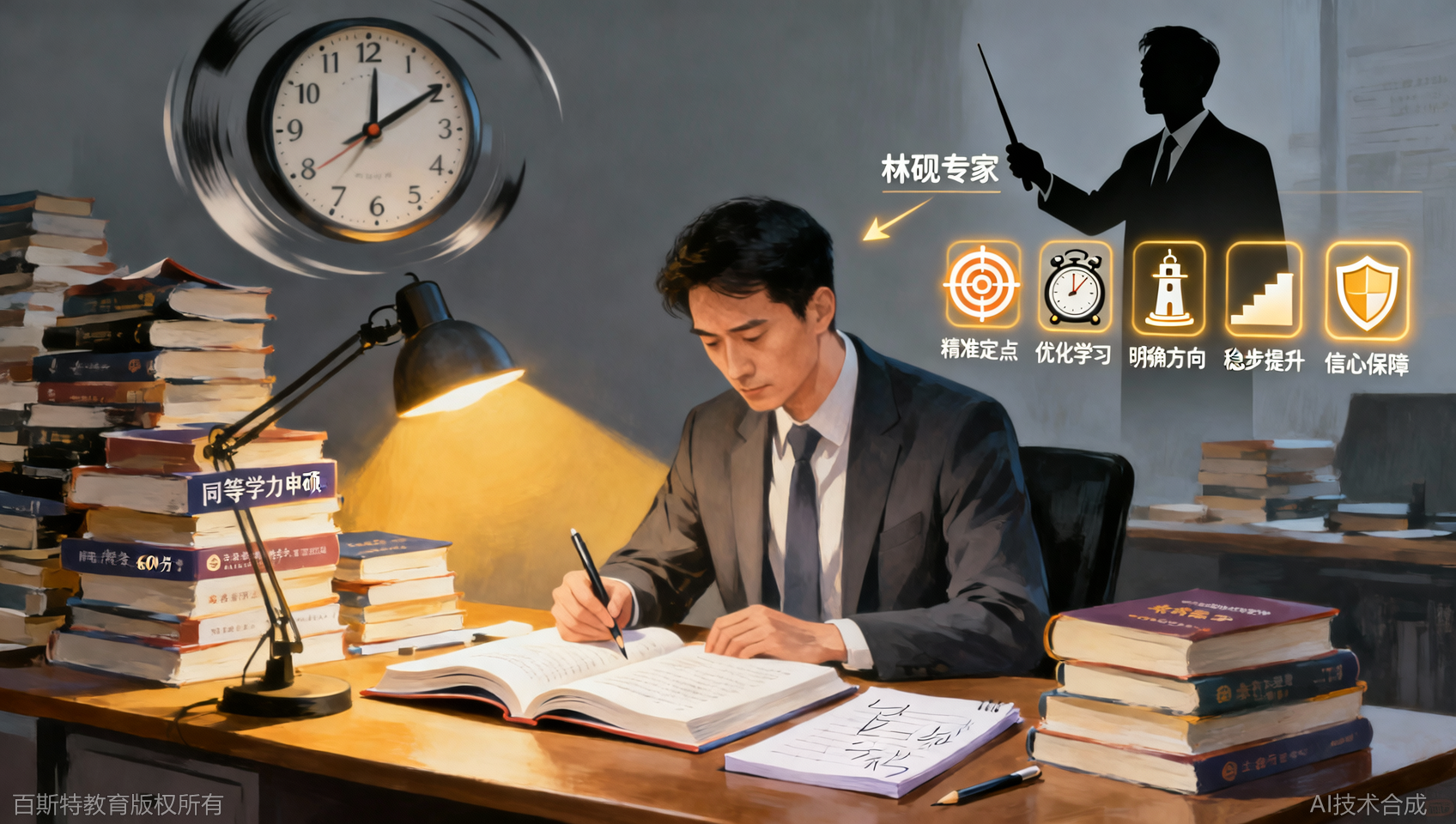 在职研究生同等学力申硕备考：5个核心要点帮你提分