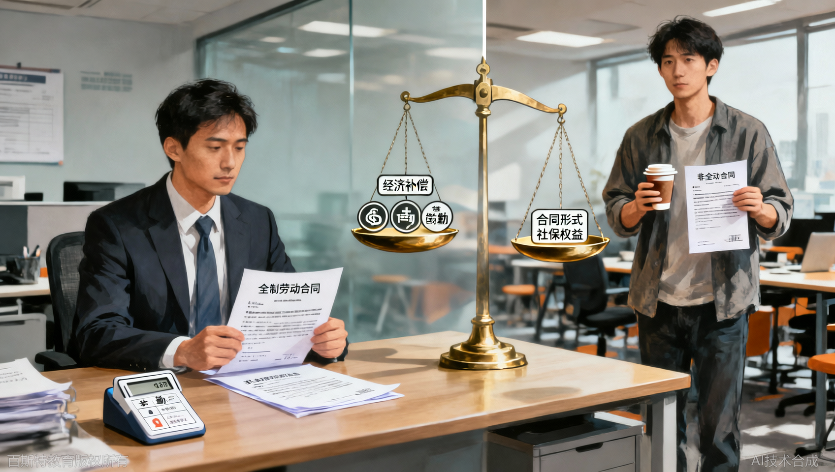 非全日制与全日制法律效力：2大核心差异解析