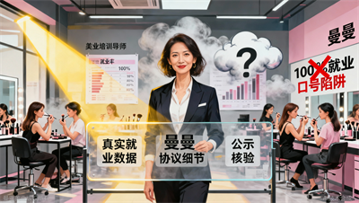 化妆培训学校就业率怎么看？3个数据维度帮你辨真假