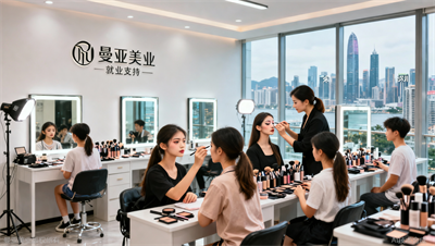 深圳学化妆有包就业的培训学校吗？深圳曼亚美业就业情况揭秘