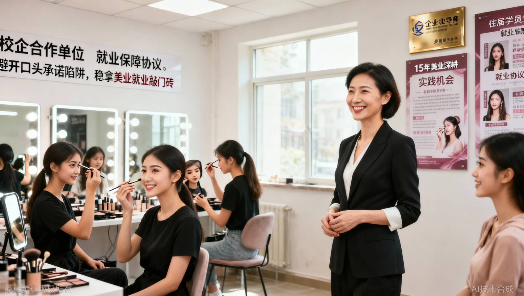 深圳化妆培训就业推荐：如何找到靠谱的就业资源