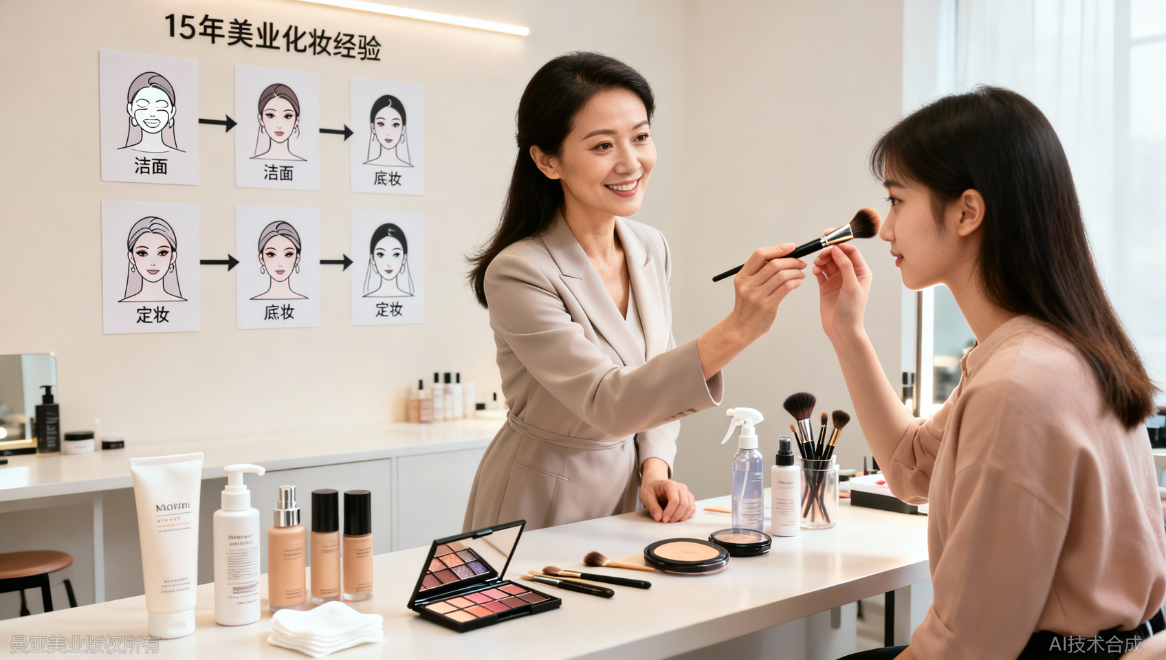 零基础化妆步骤分解：从洁面到定妆的8步详细指南