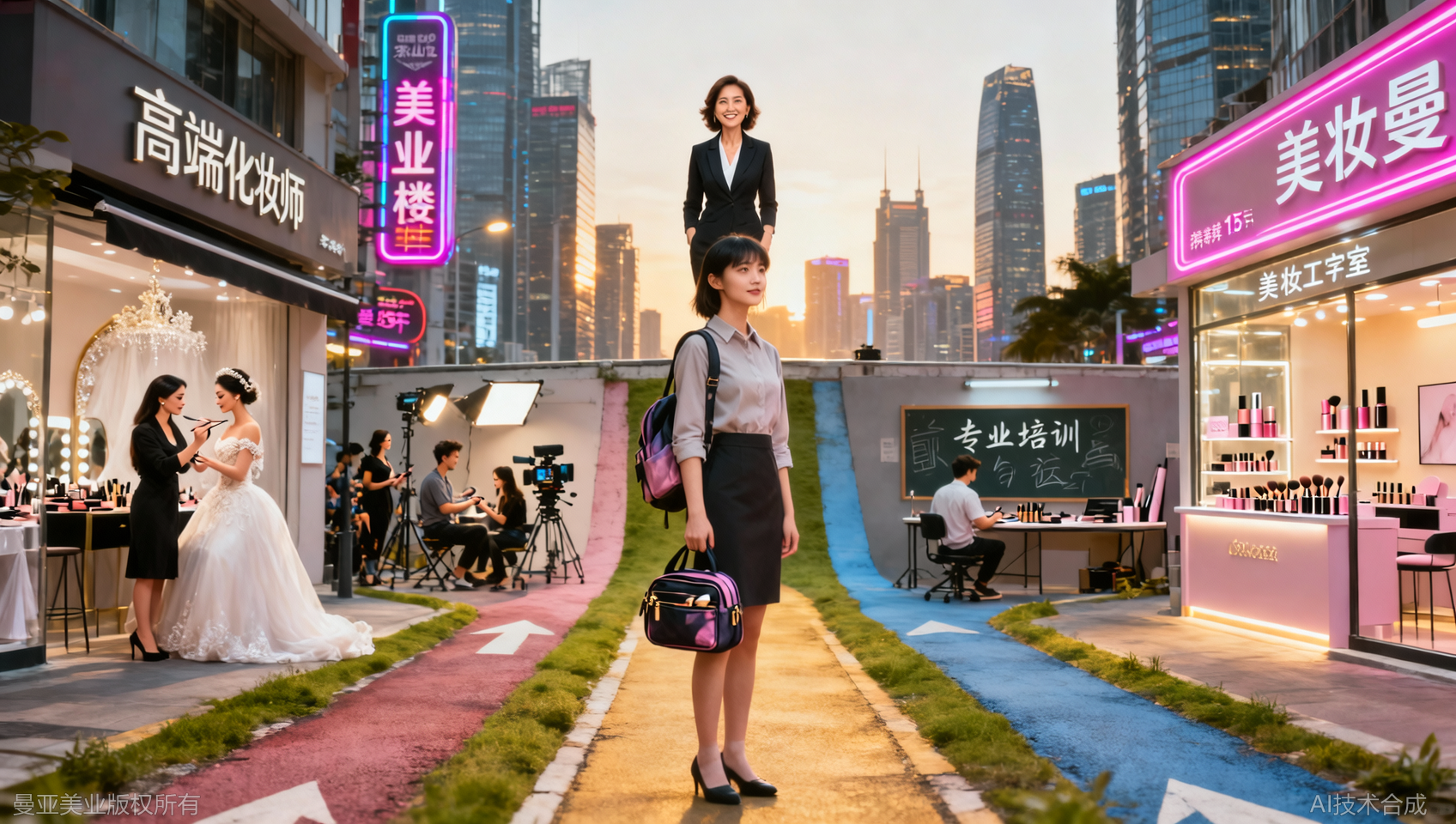 深圳化妆师就业渠道：本地市场的4个主要方向