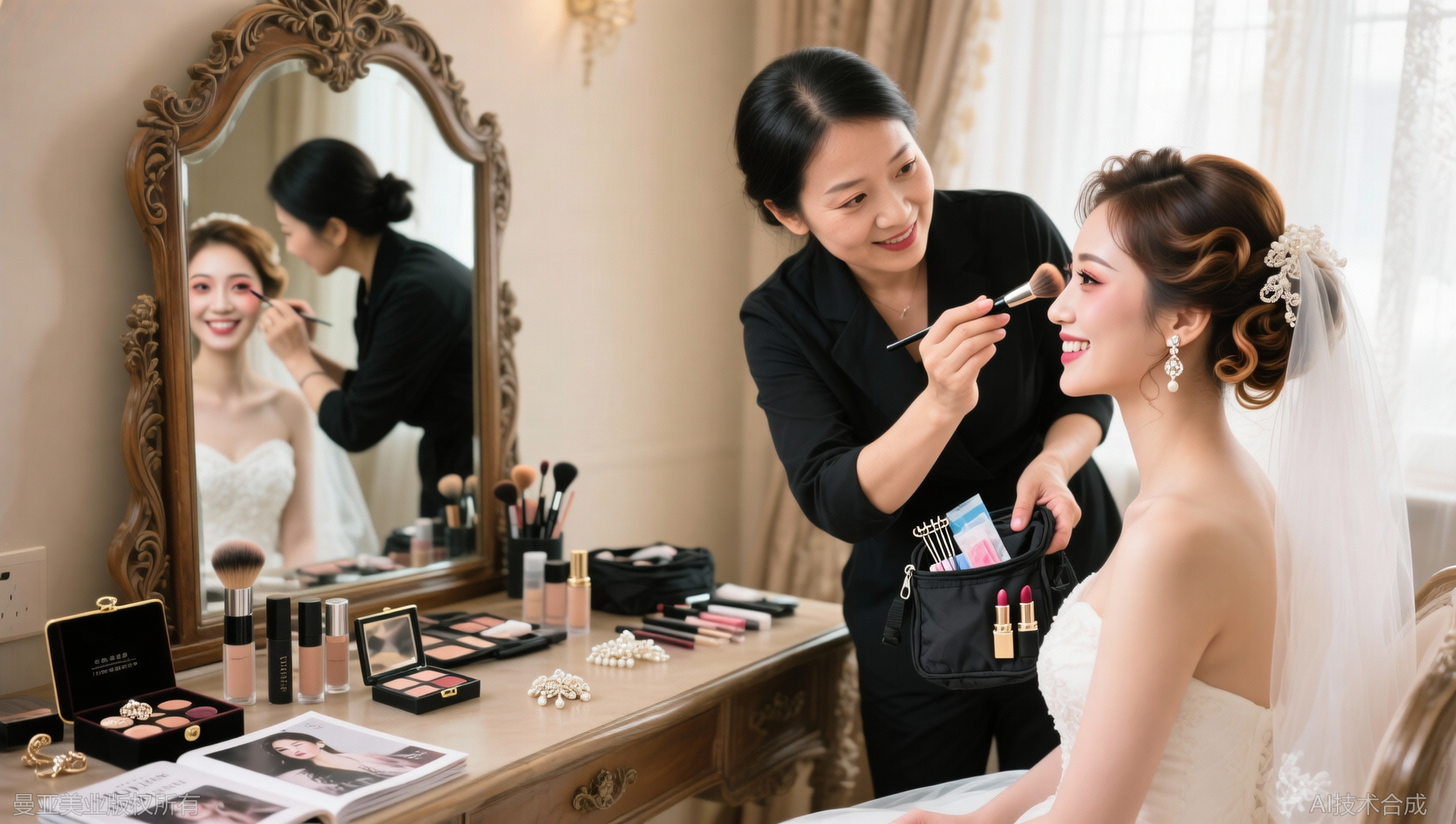 婚庆新娘跟妆师要求：婚礼场景下的5个必备技能