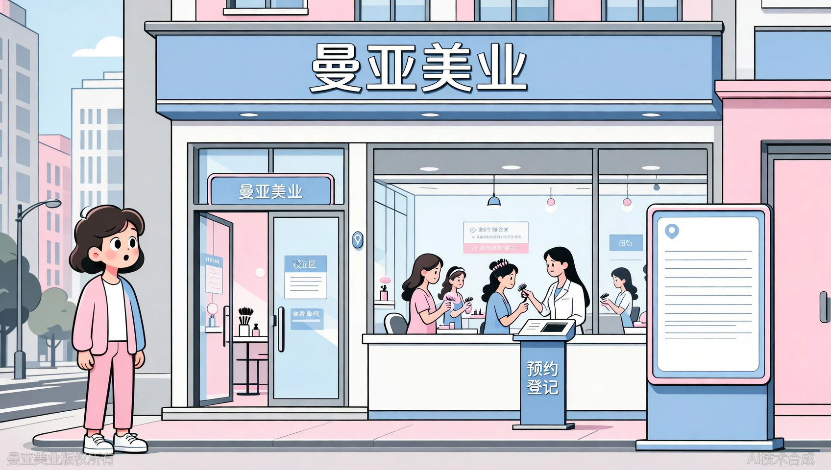 曼亚美业校区在哪？联系方式和到校参观预约流程
